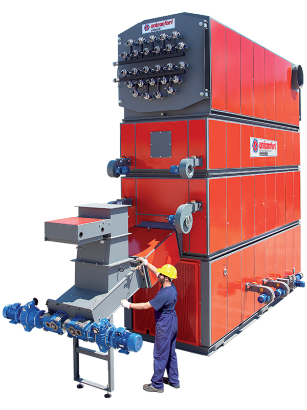 Uniconfort Global biomass boiler